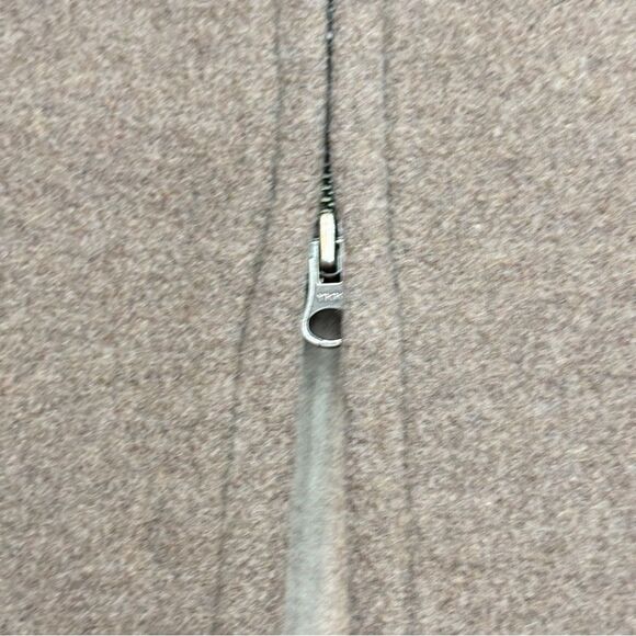 Woolrich Vintage Women’s Tan Wool Blend Zip Up Hooded Car Coat Sz S/M - Picture 13 of 14